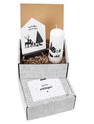 Cadeaupakket - kerstpakket 'Fijne feestdagen, maak het magisch'