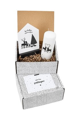 Cadeaupakket - kerstpakket 'Fijne feestdagen, maak het magisch'