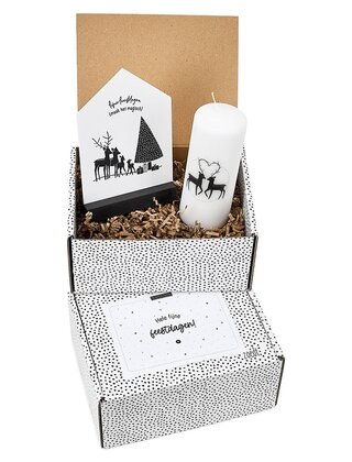 Cadeaupakket - kerstpakket 'Fijne feestdagen, maak het magisch'
