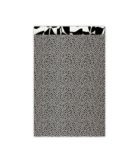 Cadeauzakjes set van 5  - zwart wit met stippen patroon Cadeauzakjes set van 5  - zwart wit met stippen patroon
