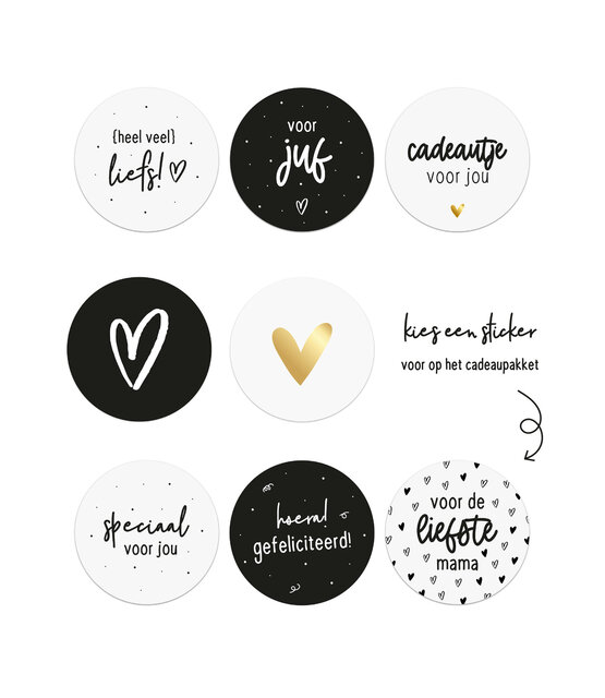 Set van 2 dinerkaarsen met  dots patroon Set van 2 dinerkaarsen met  dots patroon