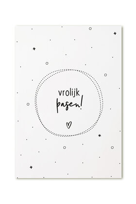 Kaart Pasen - Vrolijk Pasen!