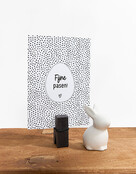 Kaart voor Pasen - met tekst Fijne pasen! - A6 kaart