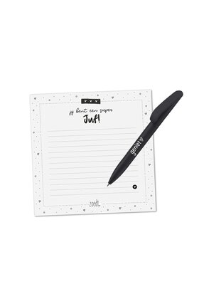 Notitieblok & Pen – Super juf Cadeauset
