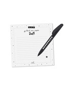 Cadeauset voor juf – Notitieblok ‘Jij bent een superjuf’ & pen met hartjes Cadeauset voor juf – Notitieblok ‘Jij bent een superjuf’ & pen met hartjes