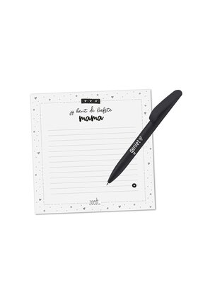 Notitieblok & pen – Liefste mama cadeauset
