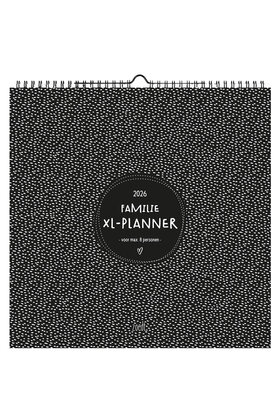 XL Familieplanner 2026 - extra grote planner voor gezinnen