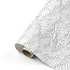 Zoedt Rol cadeaupapier - wit zwart dotspatroon 50x300cm