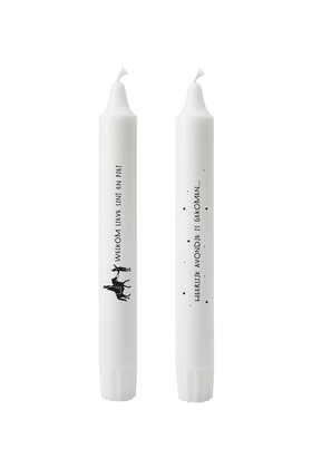 Set van 2 dinerkaarsen - Sinterklaas