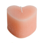 Kaars hartje roze - perfect cadeau voor Valentijn & Moederdag