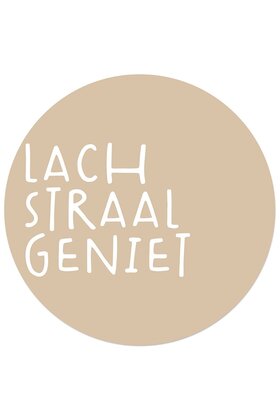 Tuincirkel zand - Lach Straal Geniet