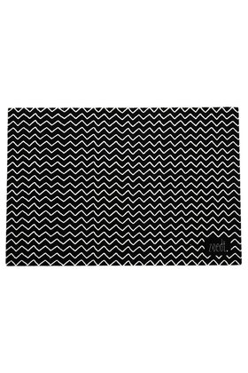 Deurmat zwart 40x60 cm – met lijntjes | Zoedt