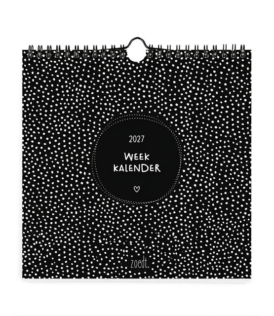 Weekkalender 2027 – stijlvolle en overzichtelijke weekplanner voor thuis