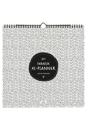 PRE-ORDER - XL Familieplanner 2027 – extra grote planner voor gezinnen