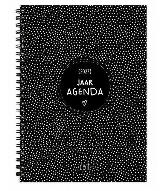 PRE-ORDER - Zoedt Jaaragenda 2027 – ringband agenda met weekoverzicht