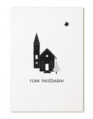 Kerstkaart A6 ‘Fijne feestdagen’ – lieve kerstkaart