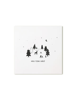 Kerst cadeaukaartje – Hele fijne kerst