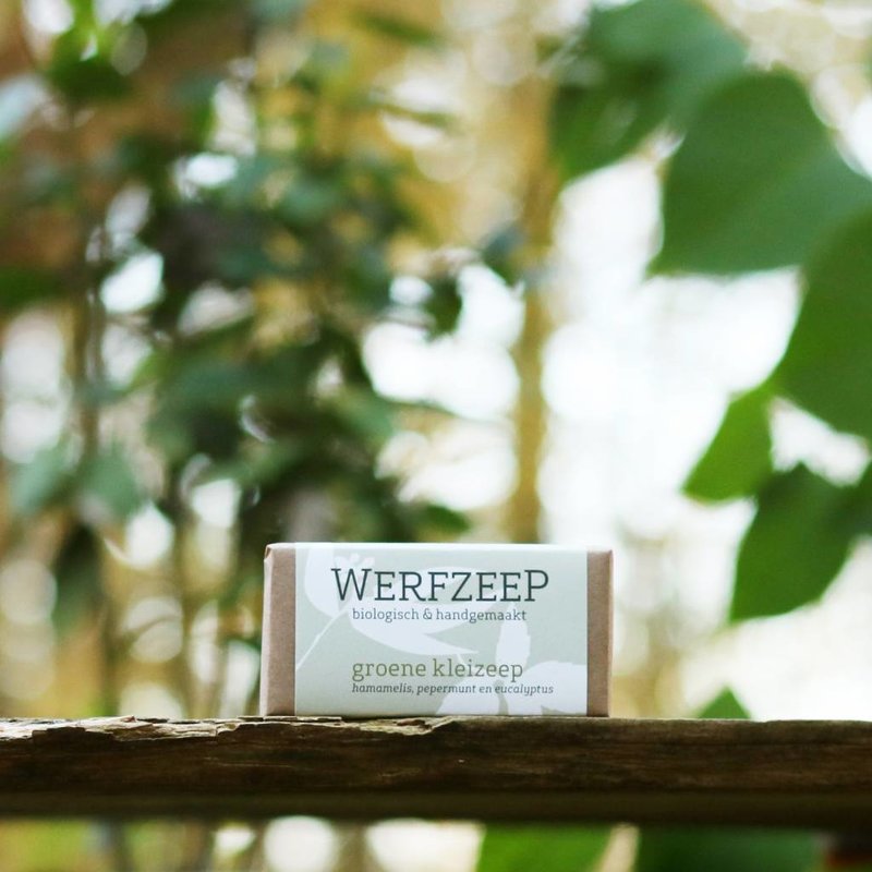 Werfzeep Groene kleizeep