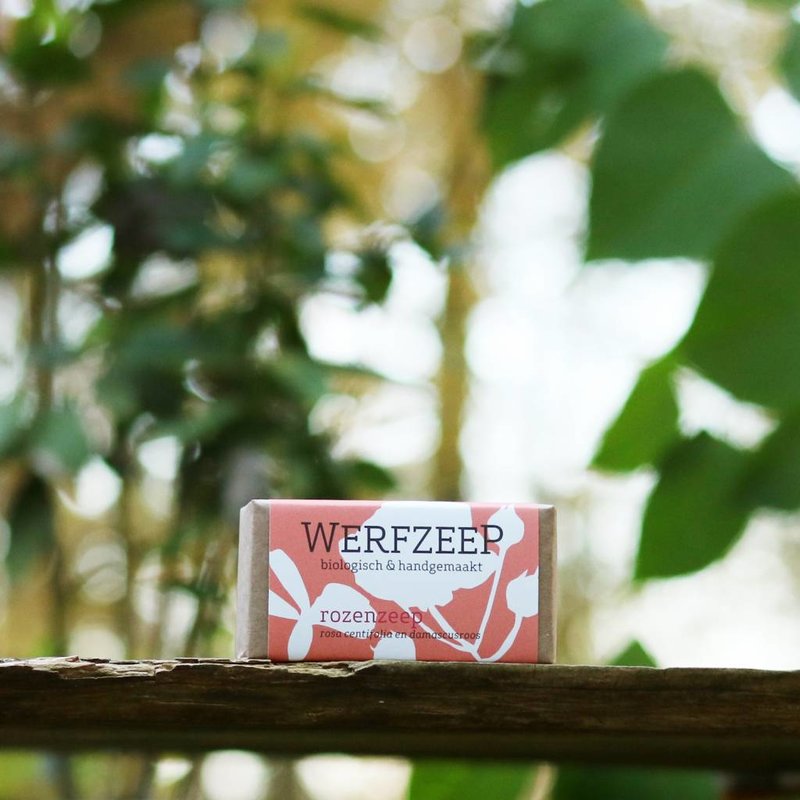 Werfzeep Rose soap
