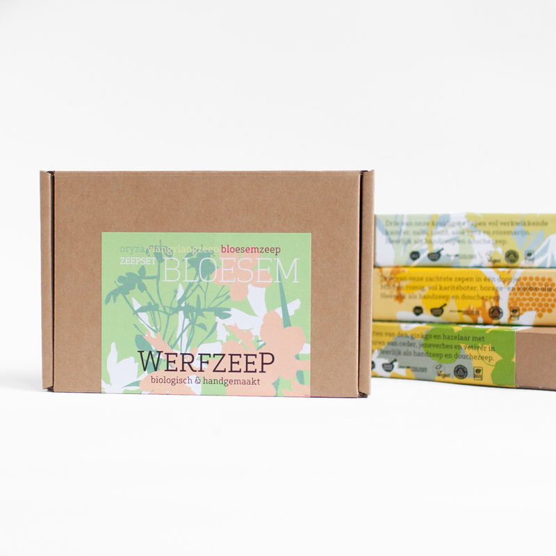 Werfzeep Soap set flowers