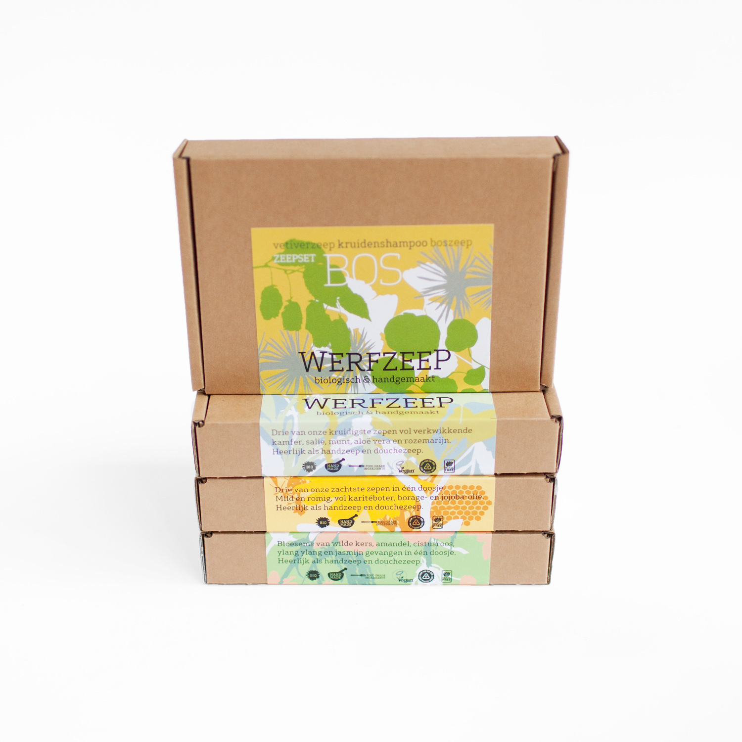 Werfzeep Soap set woodland