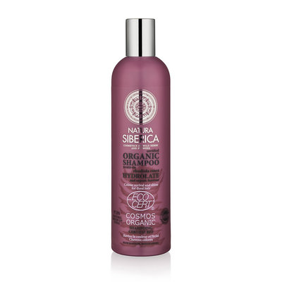 Natura Siberica Certified Organic Shampoo. Colour Revival And Shine For Dyed Hair 400ml.