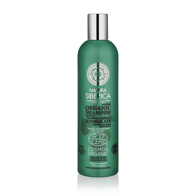 Natura Siberica Certified Organic Shampoo Volume And Freshness For Oily Hair 400ml.