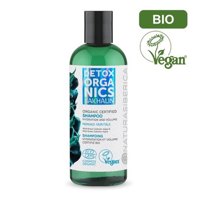 Natura Siberica Biologisch gecertificeerde hydratatie en volume shampoo, 260 ml