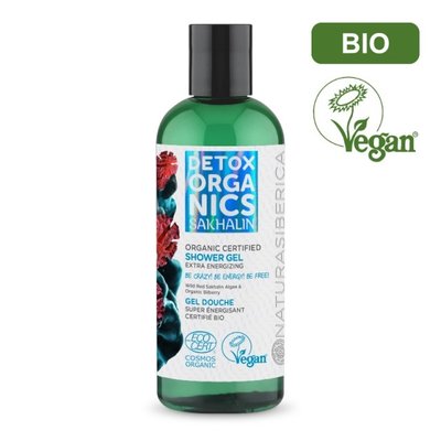 Detox Organics Super Energizing Shower Gel - biologisch gecertificeerd