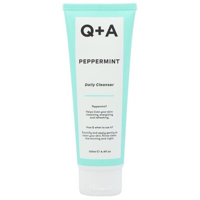 Q+A Skincare Peppermint Daily Cleanser 125ml