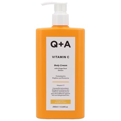 Q+A Skincare Vitamin C Body Cream - 250ml