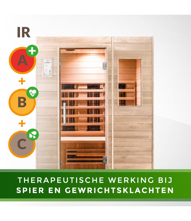 Medicab 4 - Therapeutische Infraroodcabine voor 3 Personen