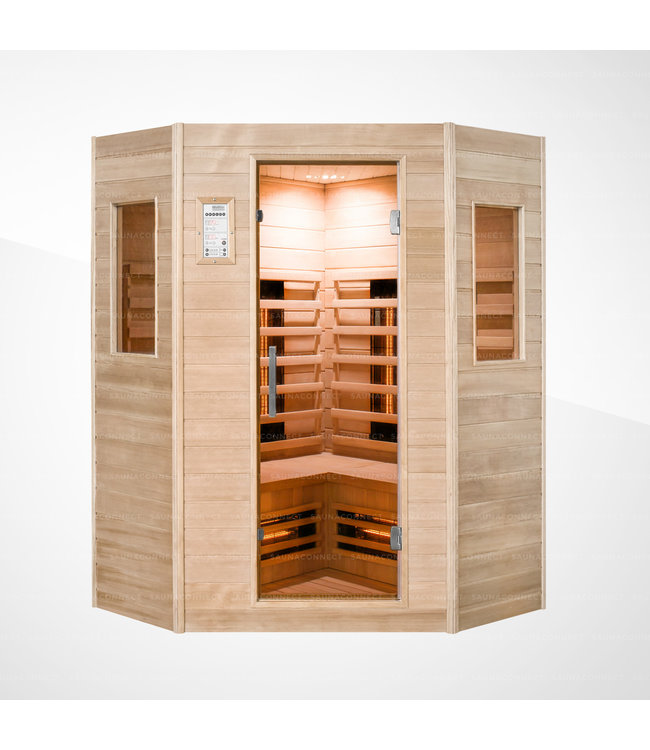 Medicab 5 - Sauna Infrarouge Thérapeutique pour 2-3 Personnes