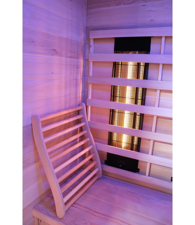 Ergonomische Rückenlehne aus Hemlock-Holz