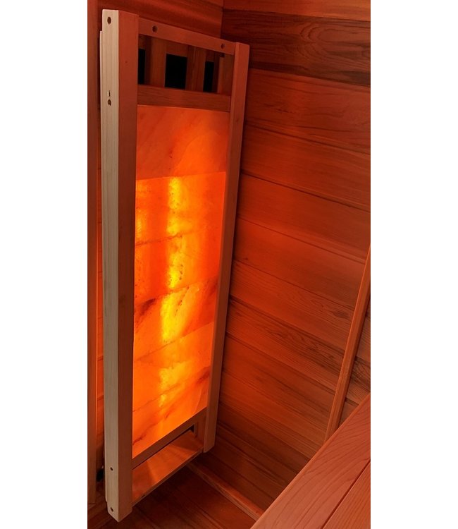 Mur de sel pour le sauna infrarouge ou le salon