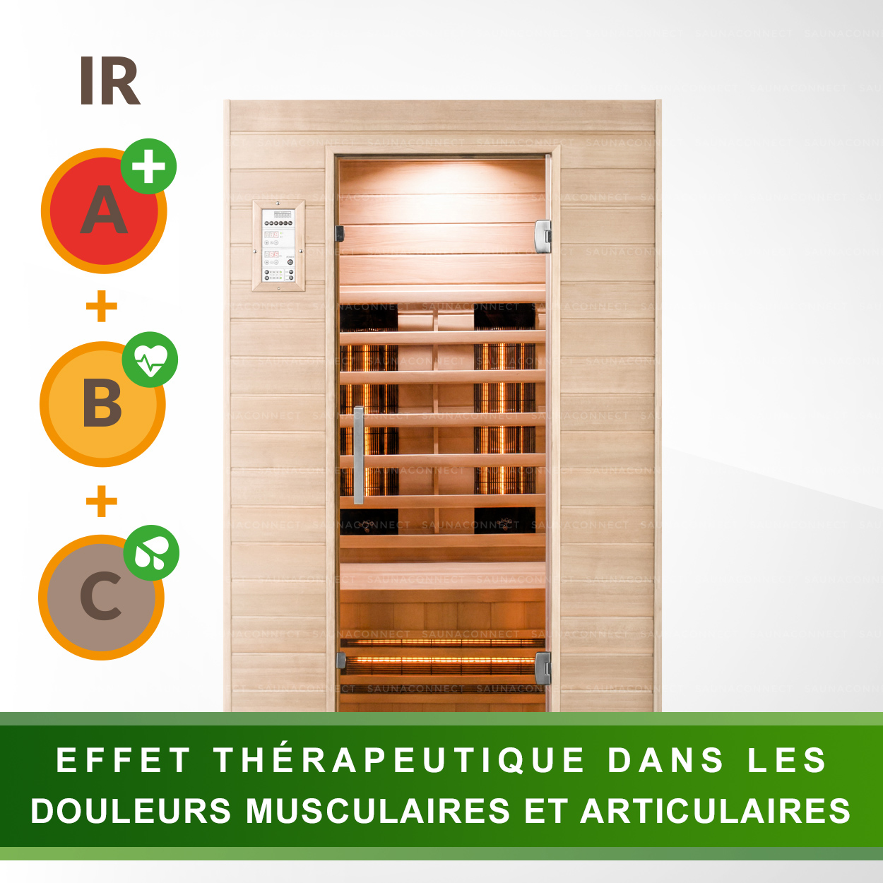 Medicab 2 - Sauna Infrarouge Thérapeutique pour 2 personnes