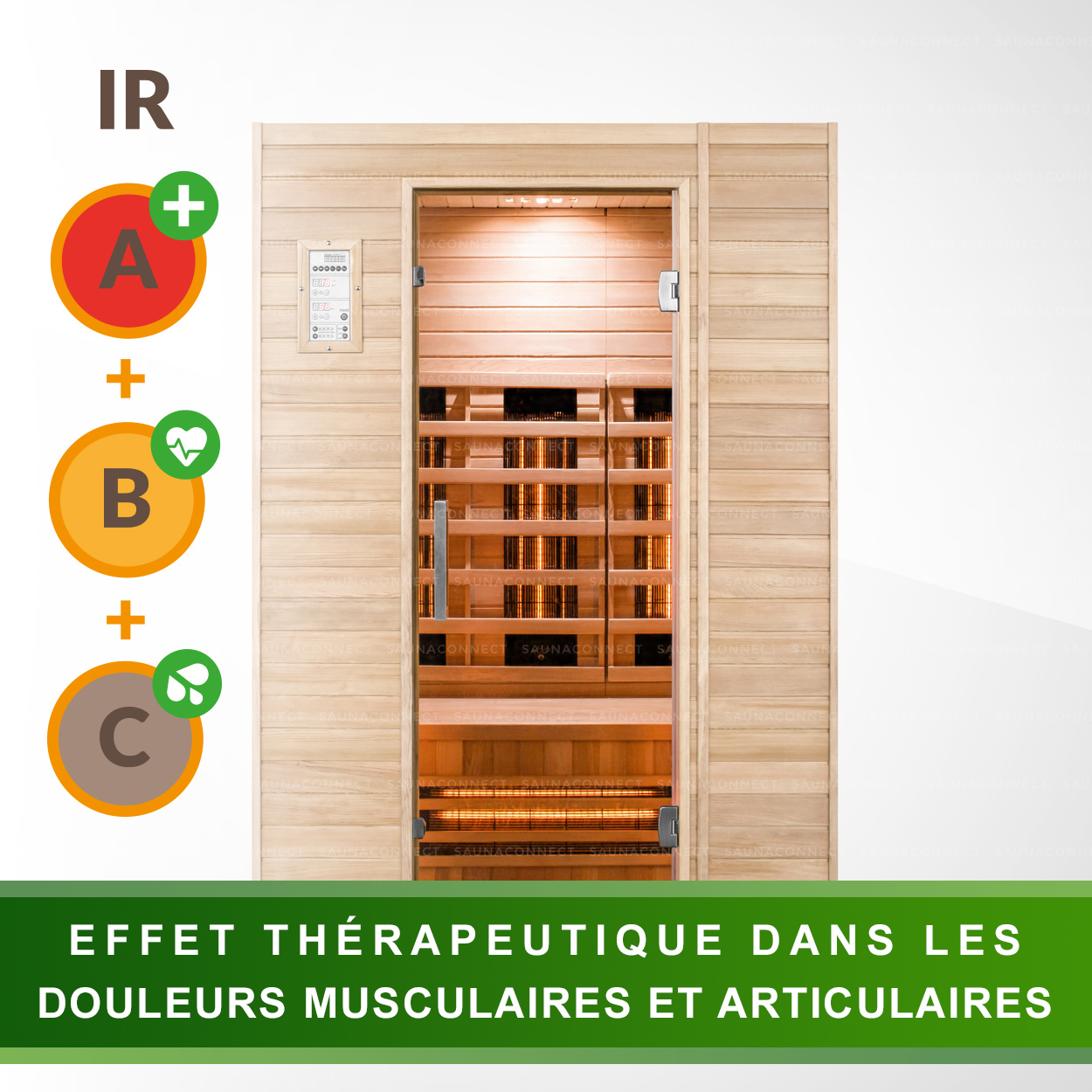Medicab 3 - Sauna Infrarouge Thérapeutique pour 3 Personnes