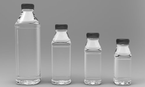 Eckige PET Flasche Käsereibedarf Online