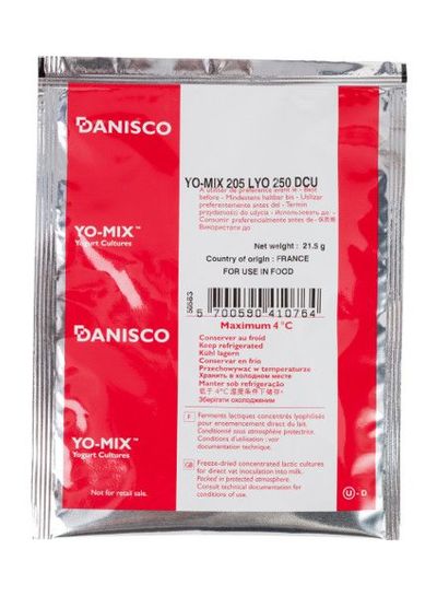Danisco Yo-Mix 205 LYO 250 DCU