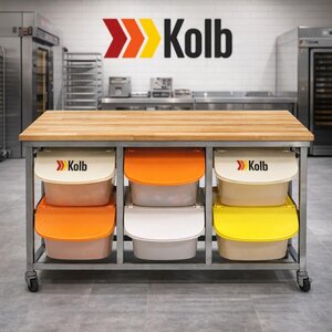 Transport-Tisch  fahrbar (Holzplatte)