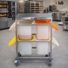 Transport-Tisch für 4 Zutatenbehälter 15L