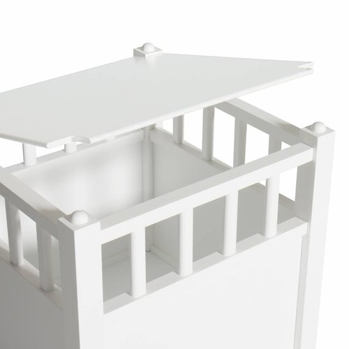 Oliver Furniture Nachttisch Spielzeugtruhe Cube, weiß