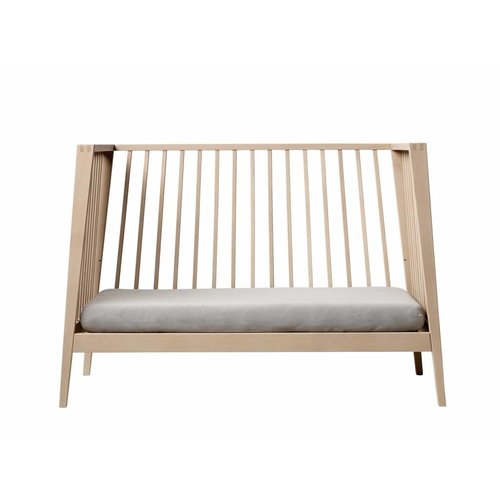 Leander Linea Babybett in Buche