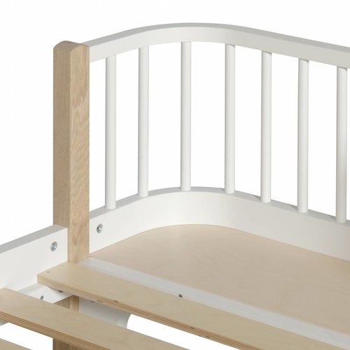 Oliver Furniture Single bed Wood Original, white-oak