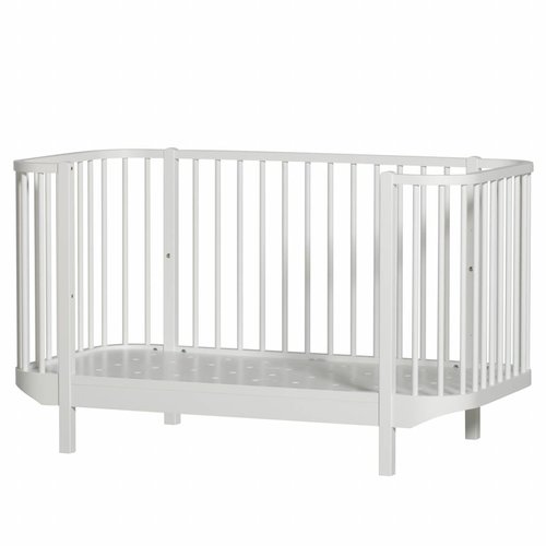 Oliver Furniture Wood  Baby- und Kinderbett  70 x 140  weiß