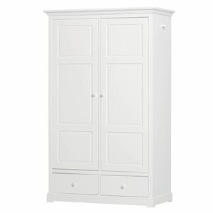 Oliver Furniture Kleiderschrank 2-türig Höhe 195 cm, weiß