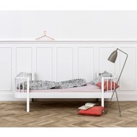 Wood Original single bed white