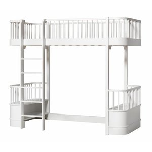 Oliver Furniture Wood Original loft bed  white