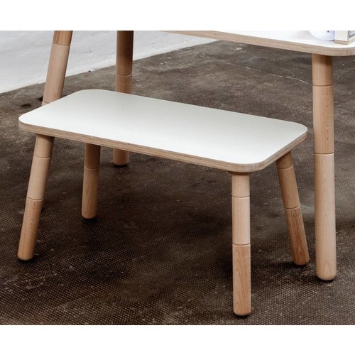 Pure Position Sitzbank für Growing Table weiß