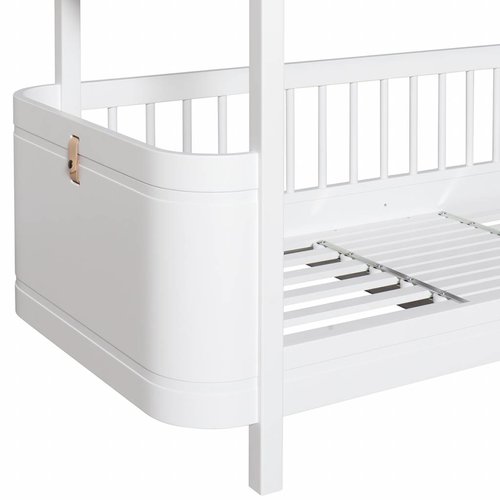 Oliver Furniture Wood Mini+ low loft bed white